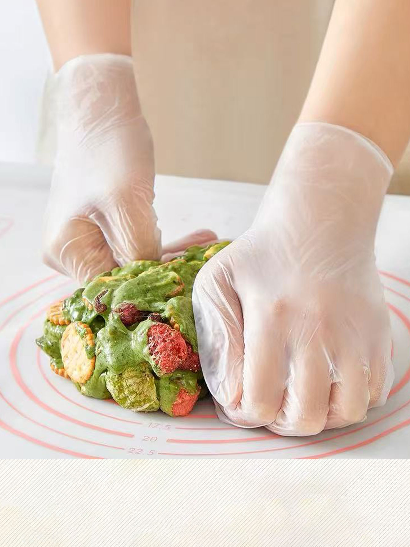 Kitchen Baking Gloves - Disposable Gloves, Food-Grade, Special for Kneading