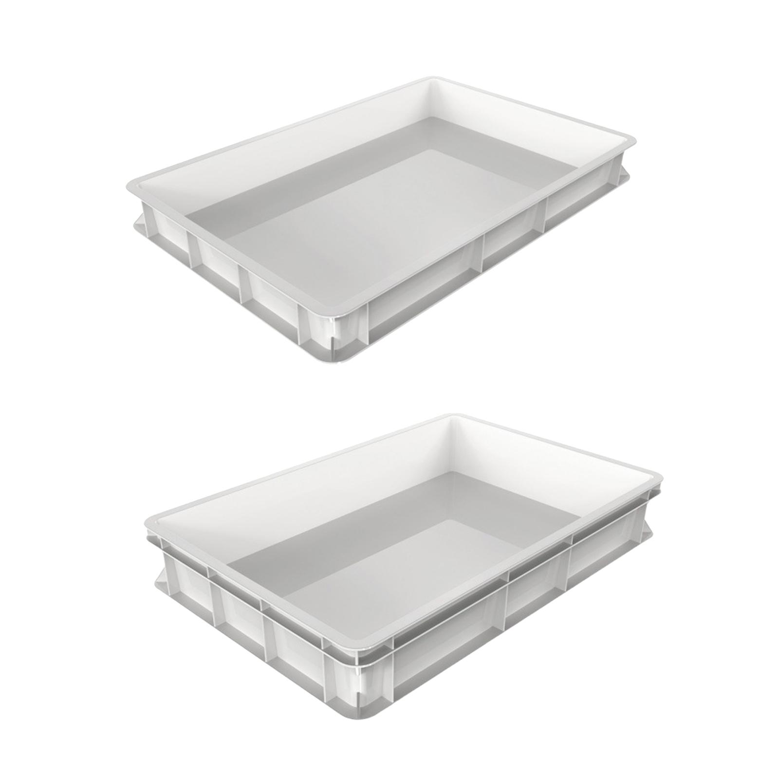 Kitchen Baking Tray Organiser - Pizza Dough Proofing Box Vegetable Organizer