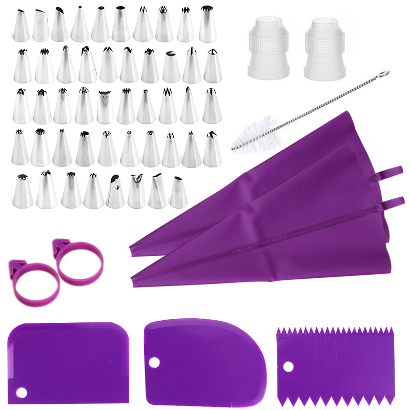 Kitchen Baking Store - Stainless Steel Cake Decorating Nozzle Piping