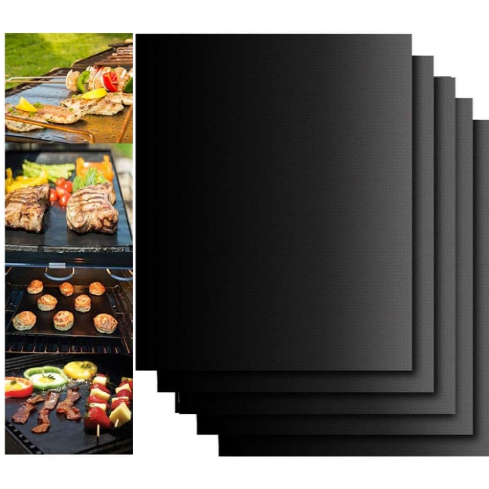 Super Kitchen Baking Mat - 2/4/6/8PCS BBQ Grill Mat Non-stick Mat