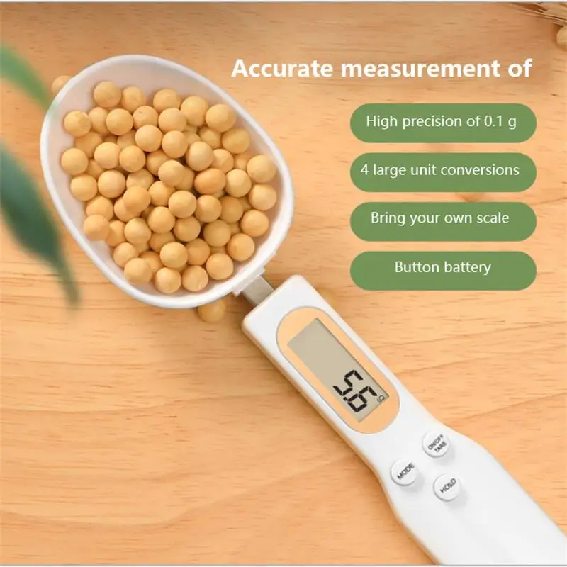 Baking Powder Kitchen - LCD Digital Measurement Adjustable Weighing Spoon
