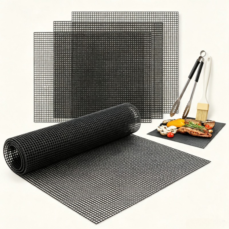 Super Kitchen Baking Mat - Grill Mesh Mat Set of 5,