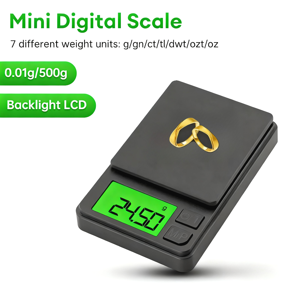 Kitchen Scale Precise - 200/500/1000g 0.01g mini digital scale high