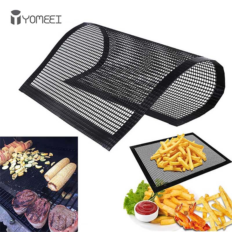Super Kitchen Baking Mat - YOMEEI BBQ Grill Cover Mat Pad