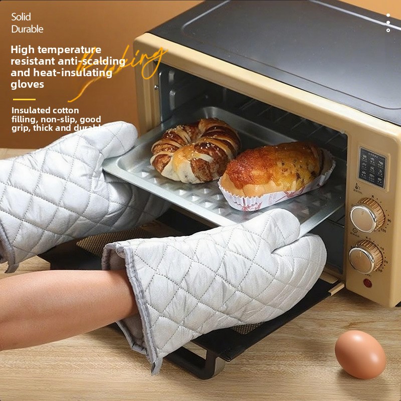 Kitchen Baking Gloves - Kitchen insulation gloves, high temperature resistant