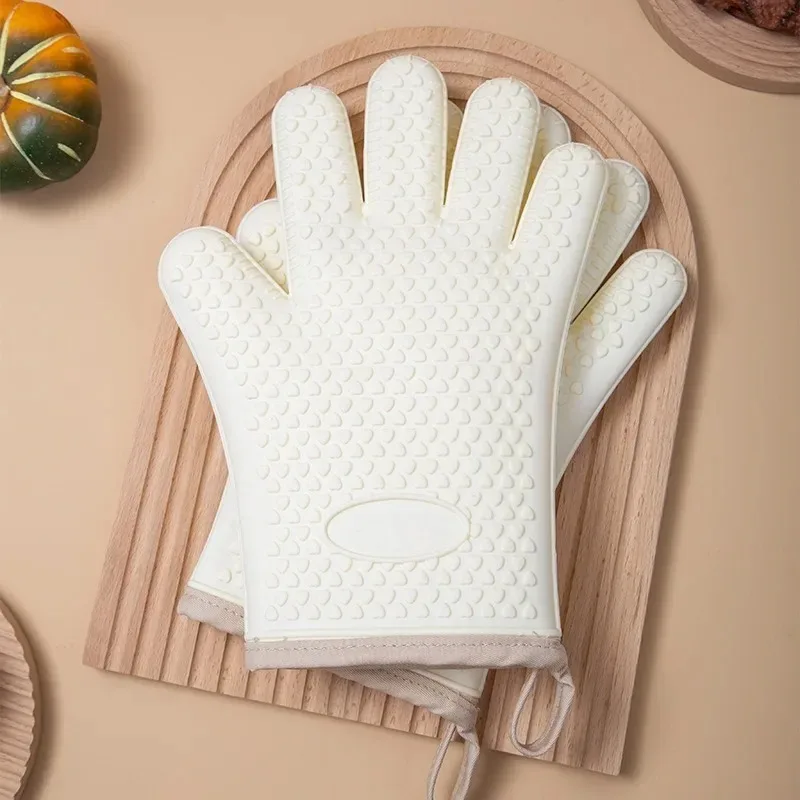 Kitchen Baking Gloves - 1 Piece Anti-Heat Hand Cover, Heat-Insulating