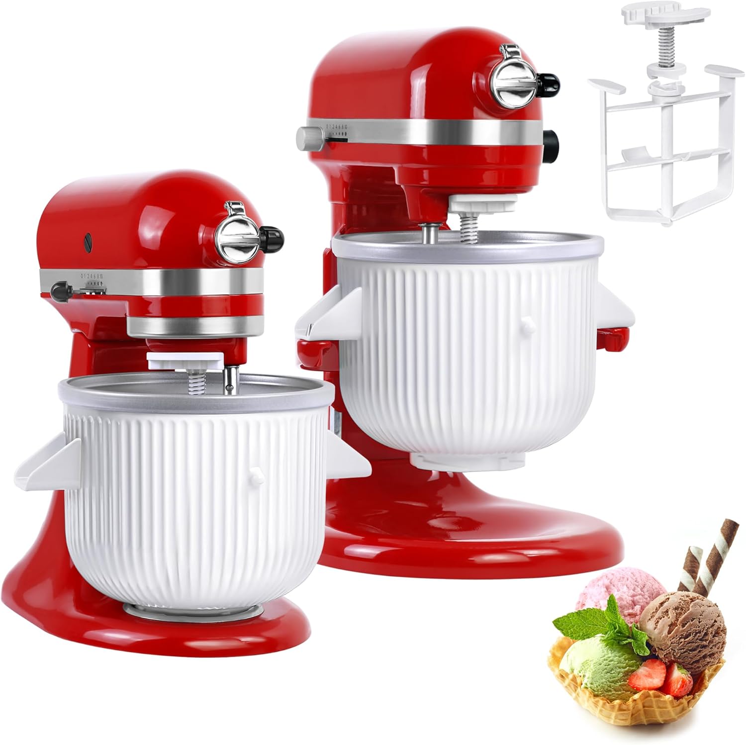 Kitchenaid Baking Set - Ice Cream Maker Attachment for KitchenAid