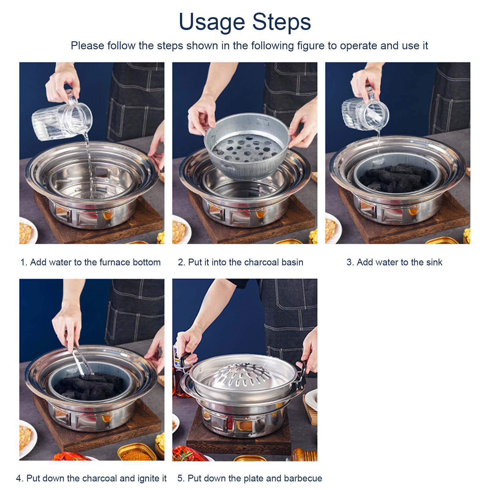 Thai Barbecue Grill Pan Thai B - огляд і ціна Kitchen Baking Tray Organiser