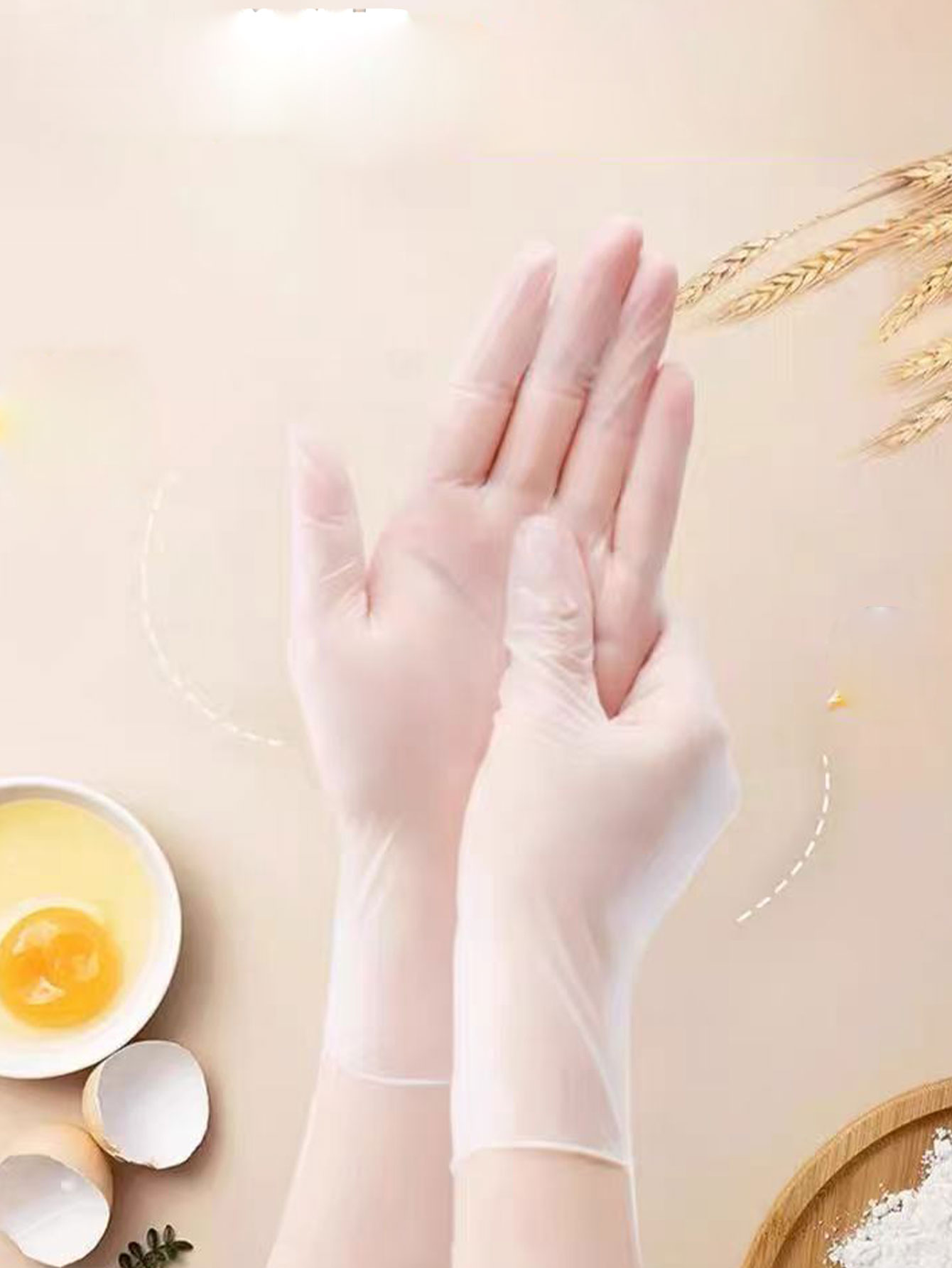 Disposable Gloves, Food-Grade, - огляд і ціна Kitchen Baking Gloves