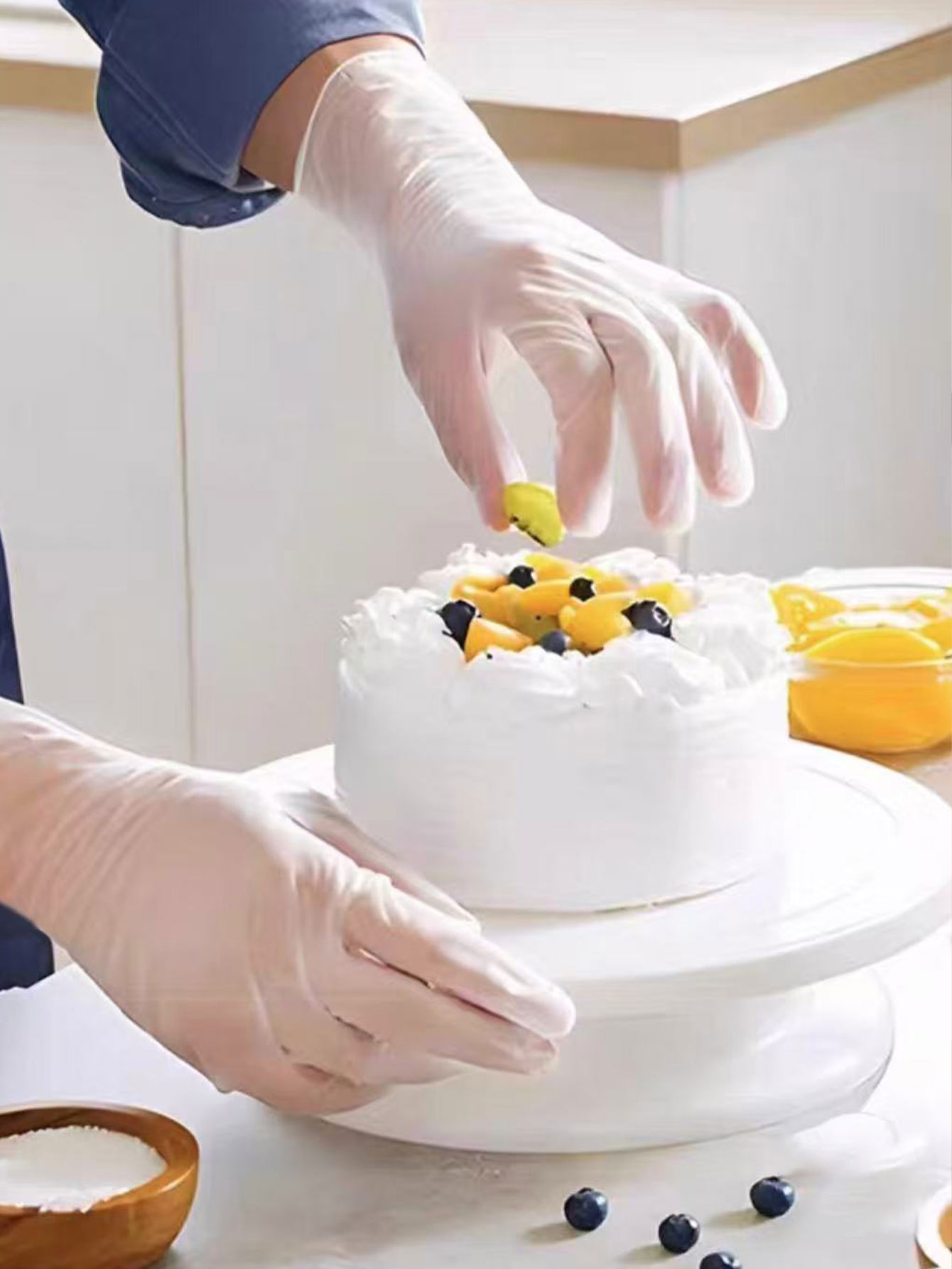 Disposable Gloves, Food-Grade, - огляд і ціна Kitchen Baking Gloves
