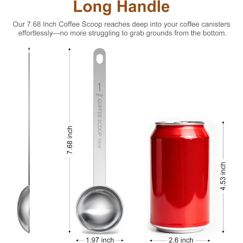 Stainless Steel Long Handle Co - огляд і ціна Baking Powder Kitchen