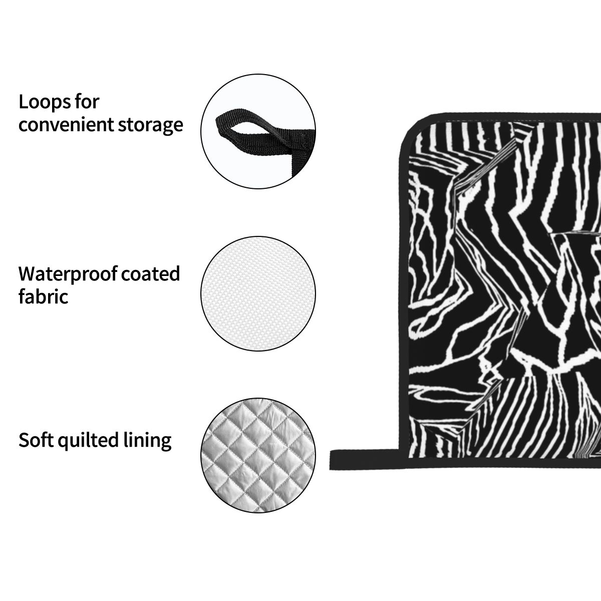 Joy Division Unknown Pleasures - огляд і ціна Kitchen Baking Gloves