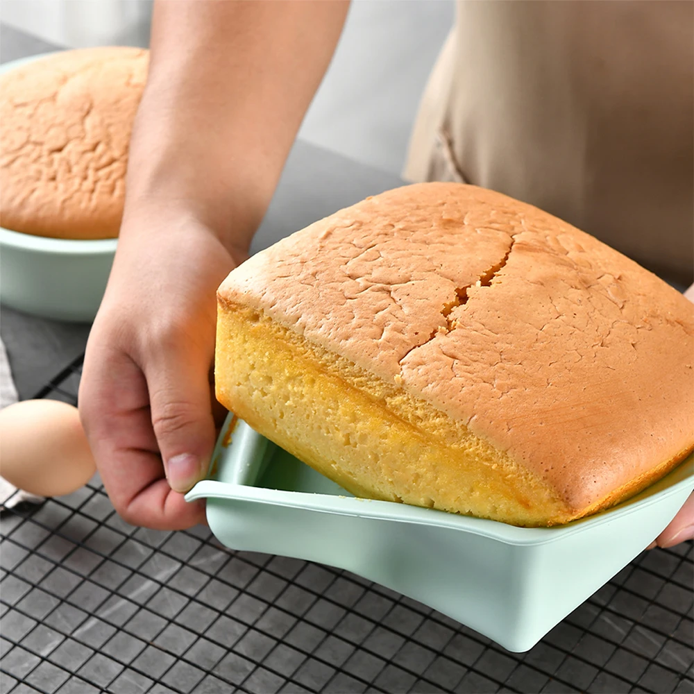 1/4Pcs Silicone Square Cake Mo - огляд і ціна Kitchen Baking Store