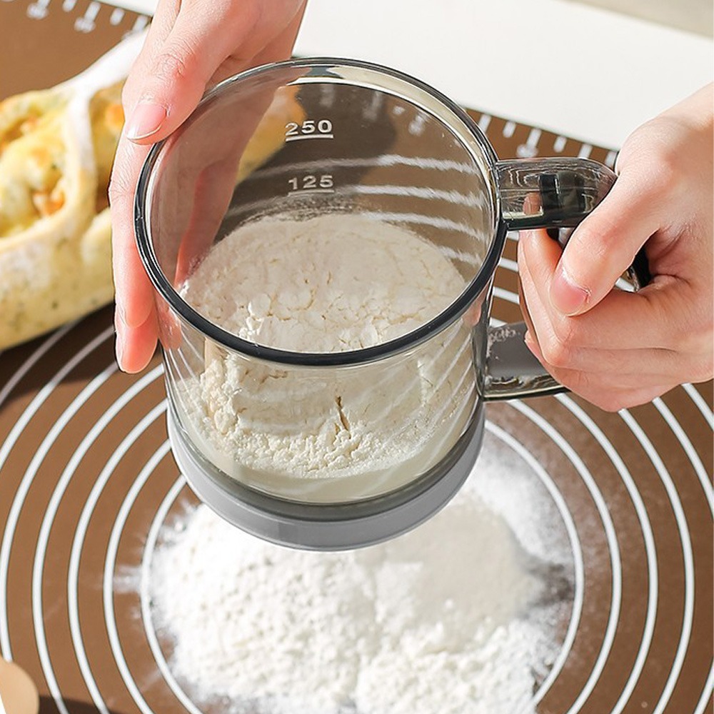 yesDouble Layer Flour Sifter M - огляд і ціна Baking Powder Kitchen
