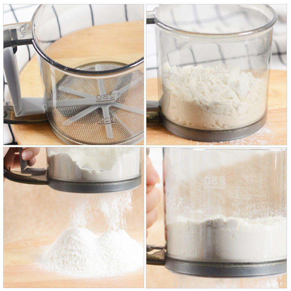Handheld Flour Sifter with Fin - огляд і ціна Baking Powder Kitchen