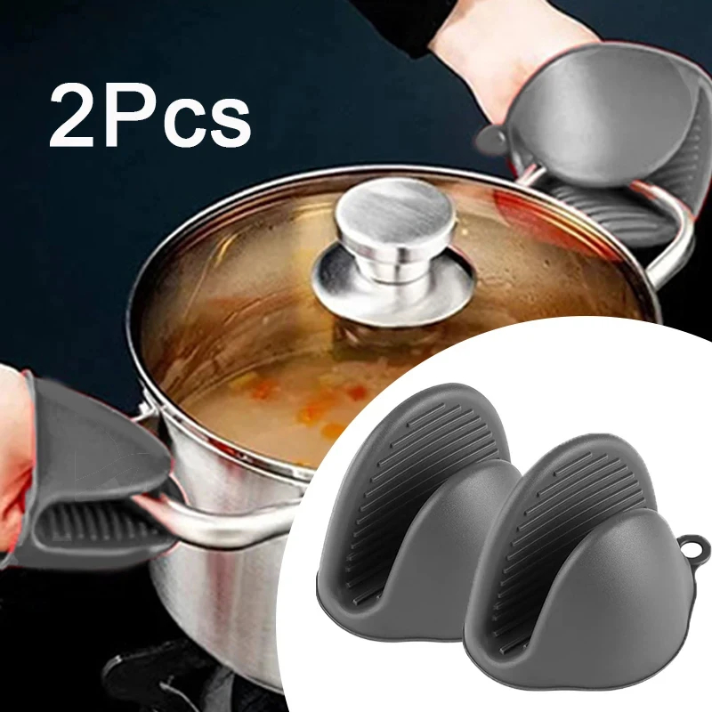 2pcs Mini Oven Gloves Silicone - огляд і ціна Kitchen Baking Gloves