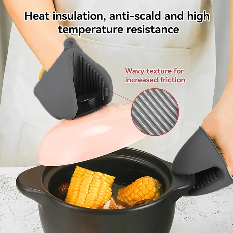 2pcs Mini Oven Gloves Silicone - огляд і ціна Kitchen Baking Gloves