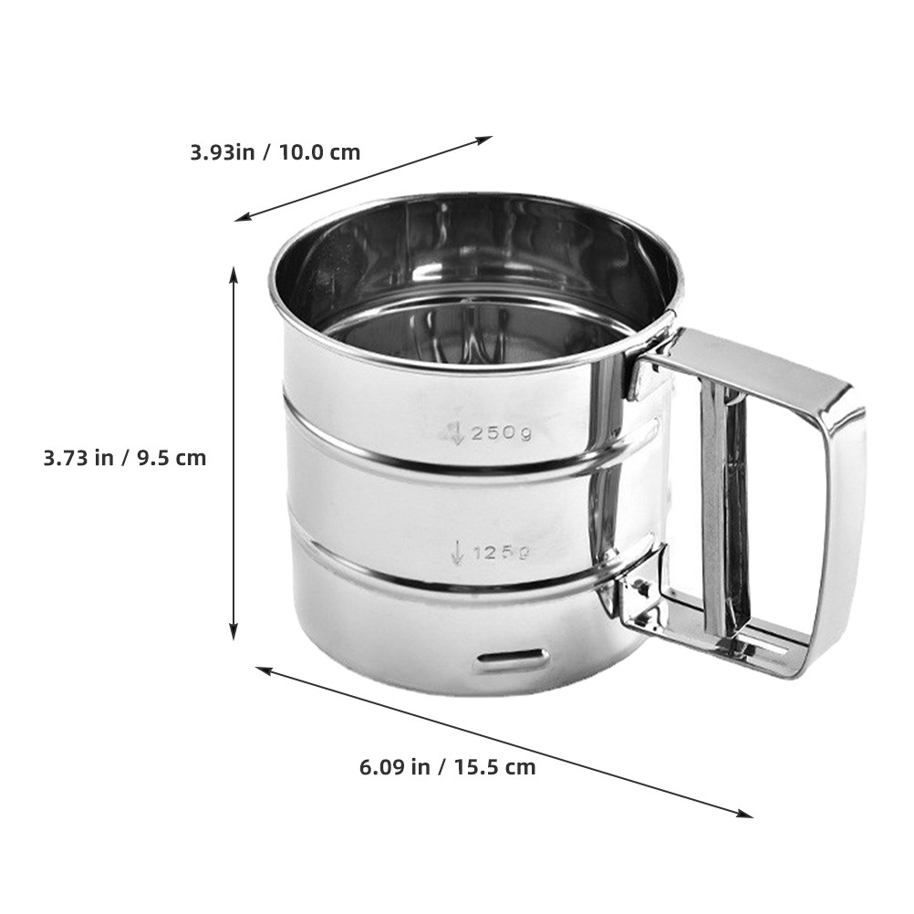 Kitchen Stainless Steel Flour  - огляд і ціна Baking Powder Kitchen