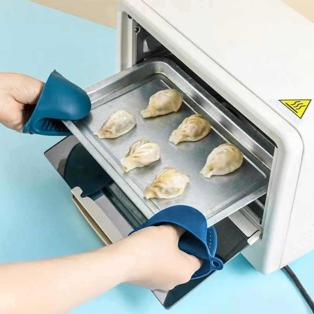Silicone Oven Mitts Heat Resis - огляд і ціна Kitchen Baking Gloves