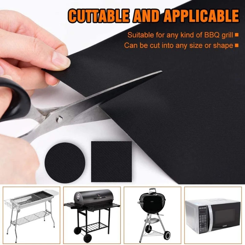 5Pcs Boxed 33X40X0.2mm BBQ Bar - огляд і ціна Super Kitchen Baking Mat