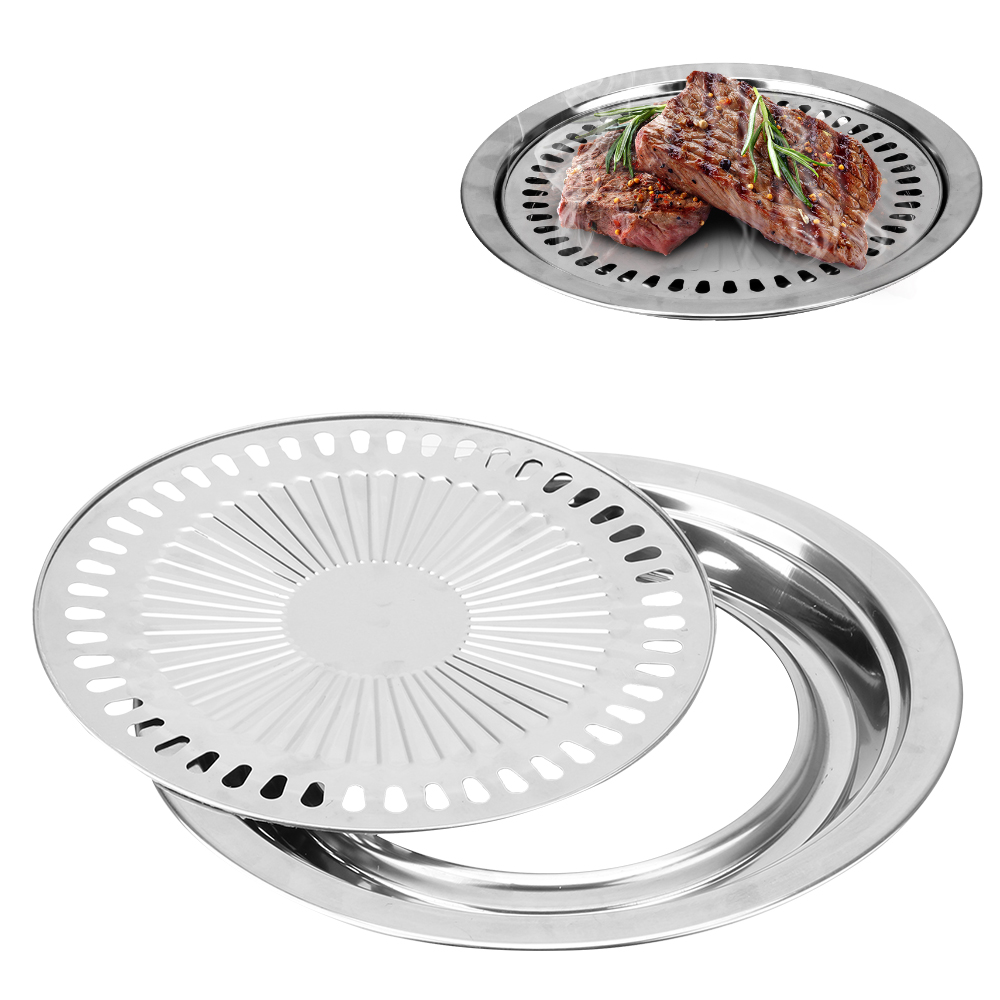 Smokeless Barbecue Grill Pan N - огляд і ціна Kitchen Baking Tray Organiser