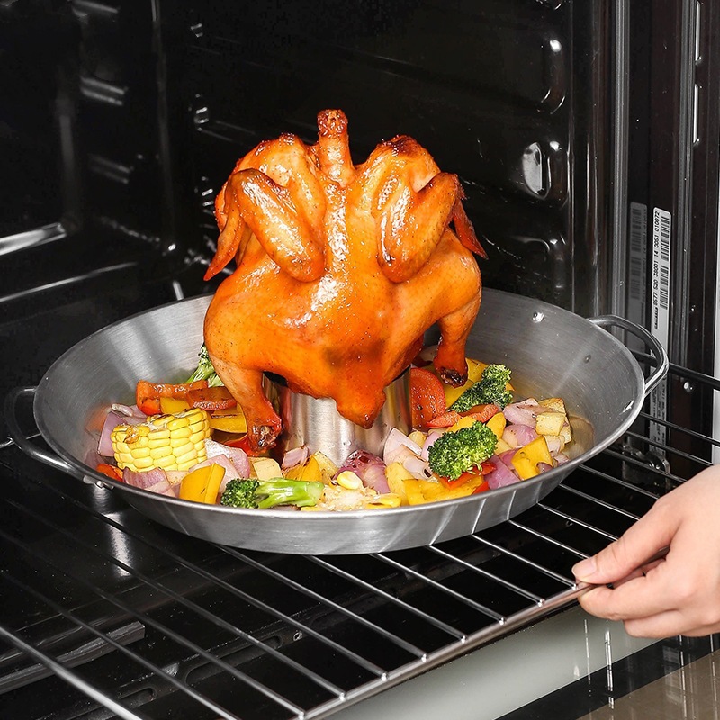 BBQ Stainless Steel Chicken Ho - огляд і ціна Kitchen Baking Tray Organiser