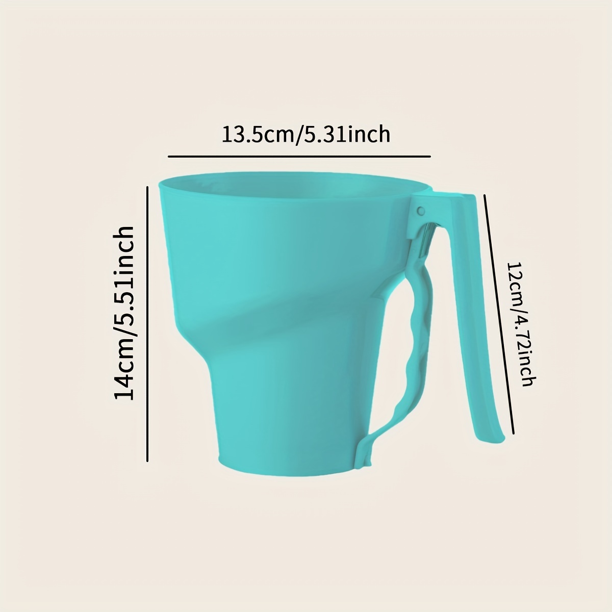 1pc-Plastic Hand-held Powder S - огляд і ціна Baking Powder Kitchen