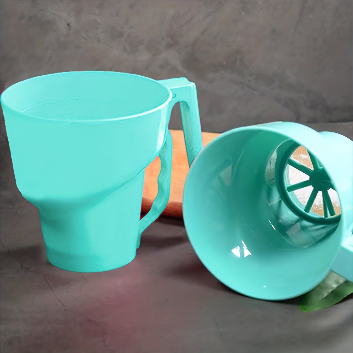 1pc-Plastic Hand-held Powder S - огляд і ціна Baking Powder Kitchen