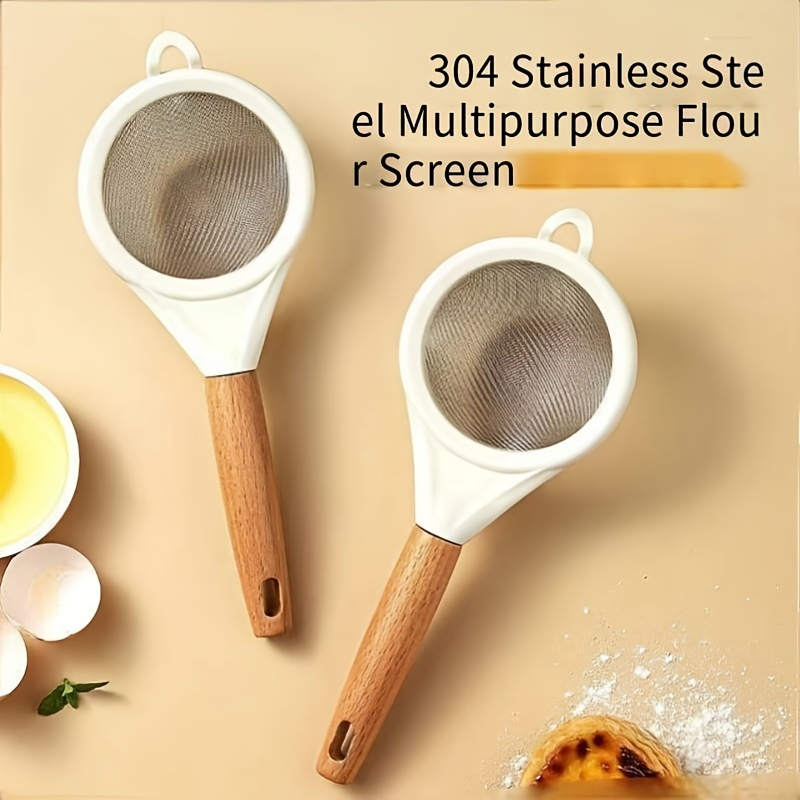 New type wooden handle flour s - огляд і ціна Baking Powder Kitchen