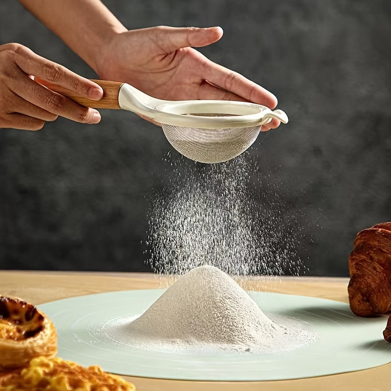 New type wooden handle flour s - огляд і ціна Baking Powder Kitchen