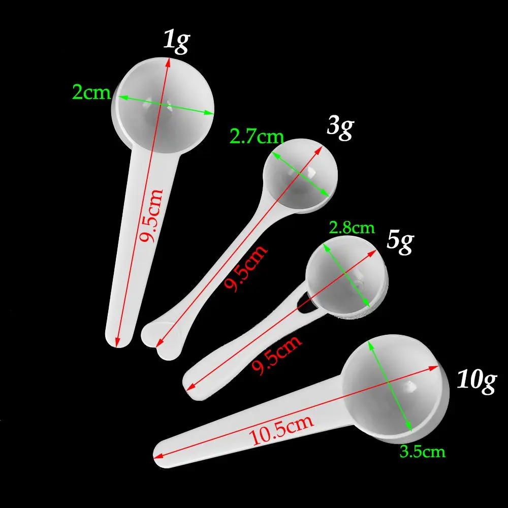10PCS 1/3/5/10g Measuring Spoo - огляд і ціна Baking Powder Kitchen