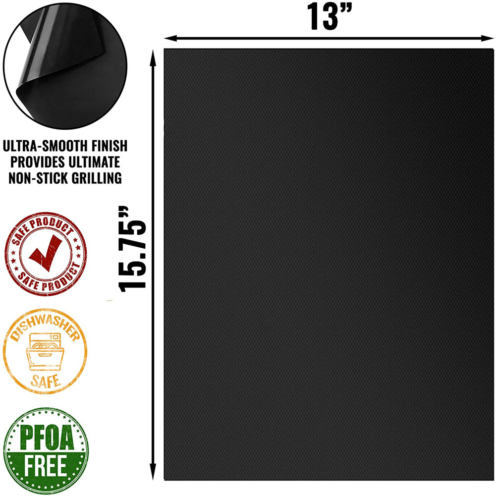 BBQ Grill Mat Non-stick Mat He - огляд і ціна Super Kitchen Baking Mat