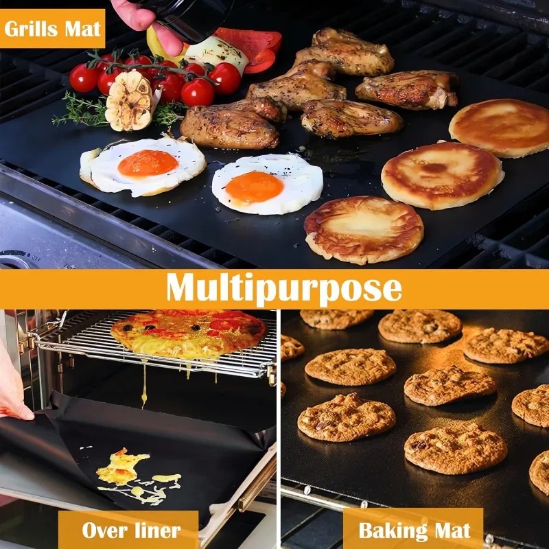 5 pcs Teflon Grilling Mat Non  - огляд і ціна Super Kitchen Baking Mat