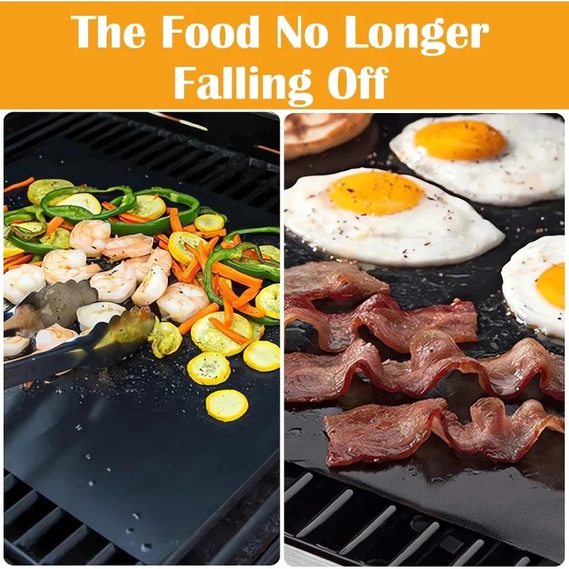 5 pcs Teflon Grilling Mat Non  - огляд і ціна Super Kitchen Baking Mat