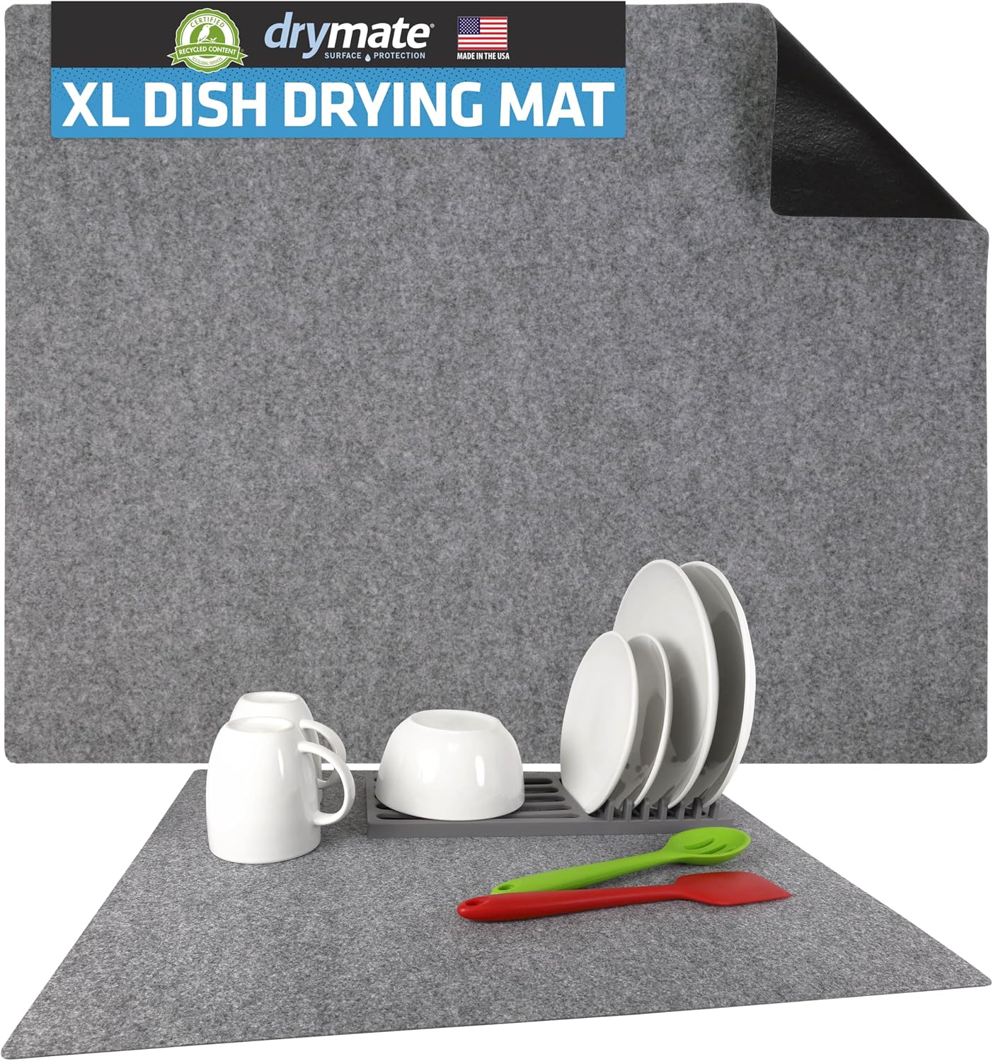 Jumbo XL Dish Drying Mat (19x2 - огляд і ціна Super Kitchen Baking Mat