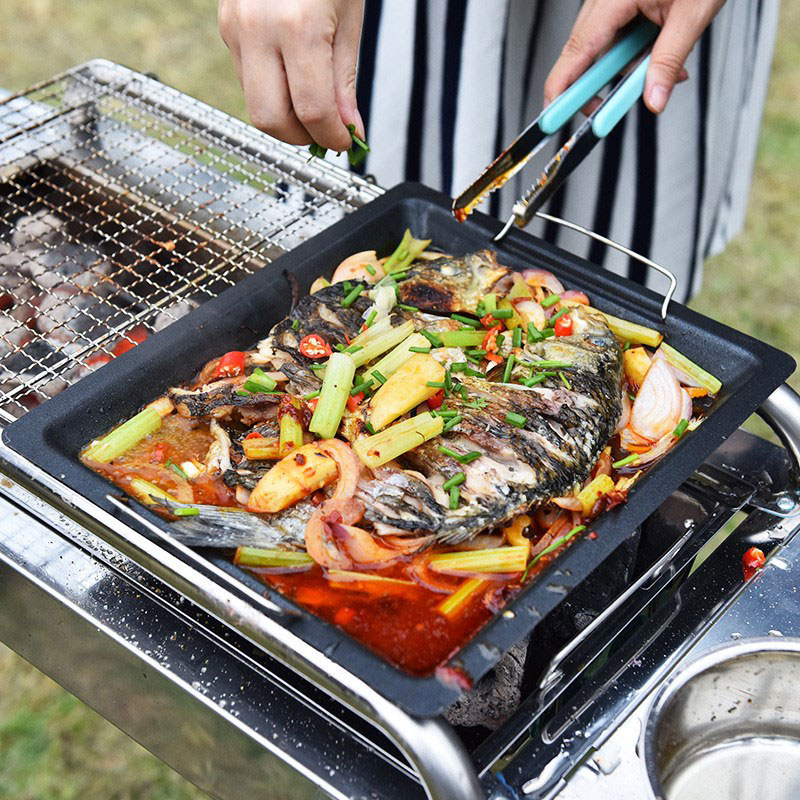 Outdoors Thick Square Grill Pa - огляд і ціна Kitchen Baking Tray Organiser