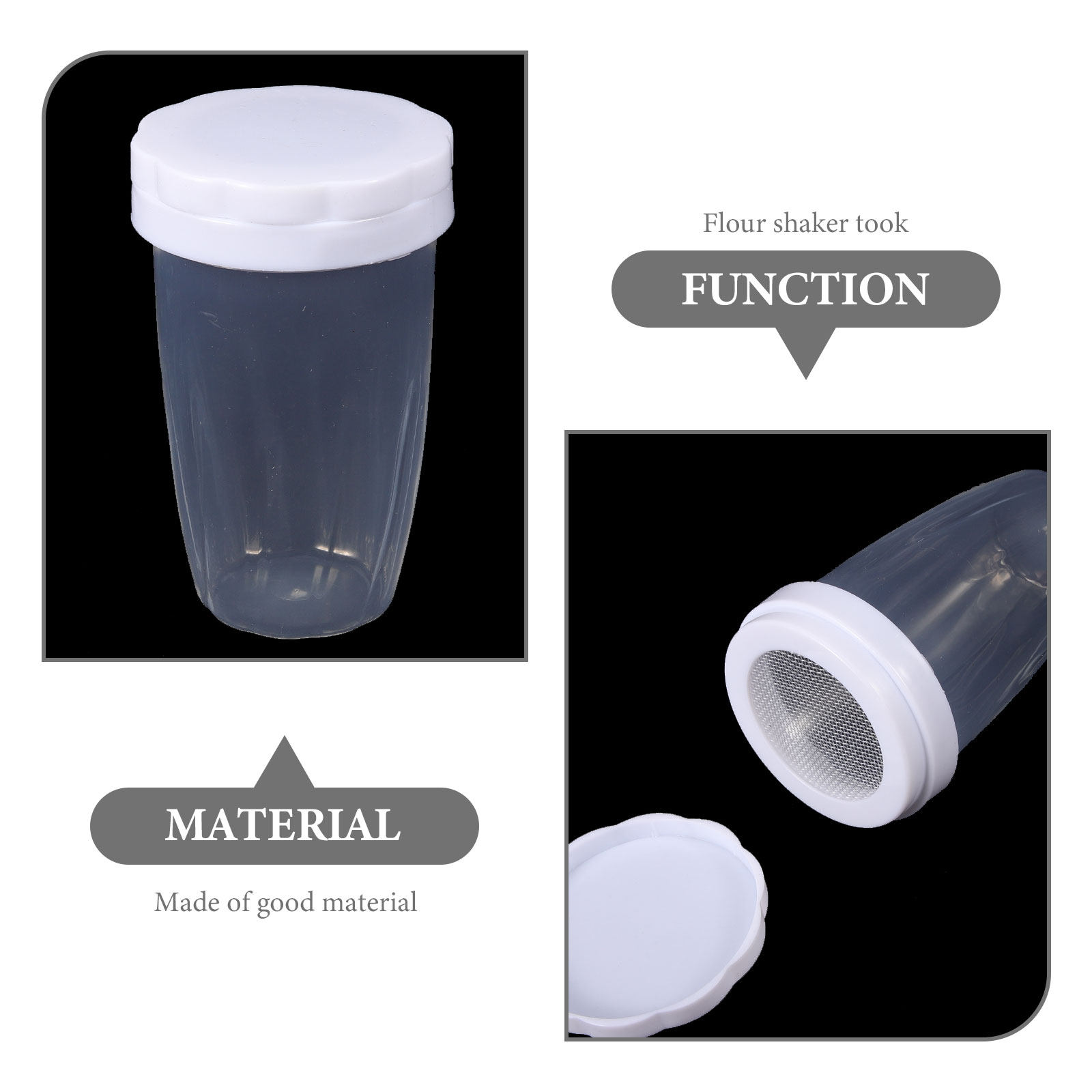 Powder Shaker Duster Reusable  - огляд і ціна Baking Powder Kitchen