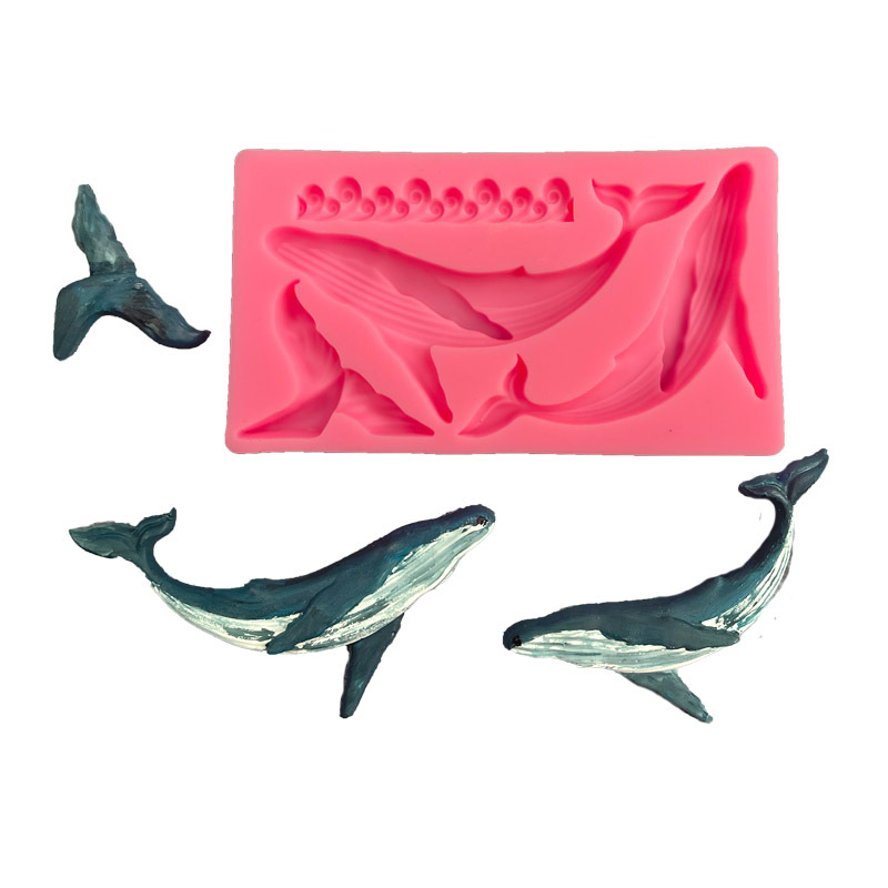 DIY Whale Silicone Mold Ocean  - огляд і ціна Kitchen Baking Store