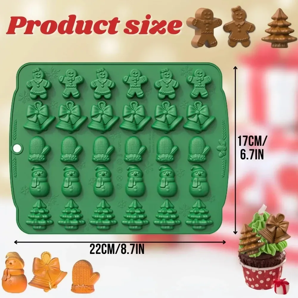 Christmas Silicone Chocolate M - огляд і ціна Kitchen Baking Gloves