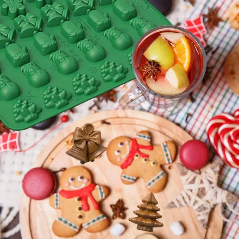 Christmas Silicone Chocolate M - огляд і ціна Kitchen Baking Gloves