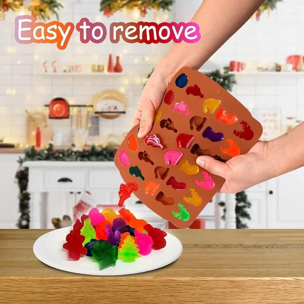 Christmas Silicone Chocolate M - огляд і ціна Kitchen Baking Gloves