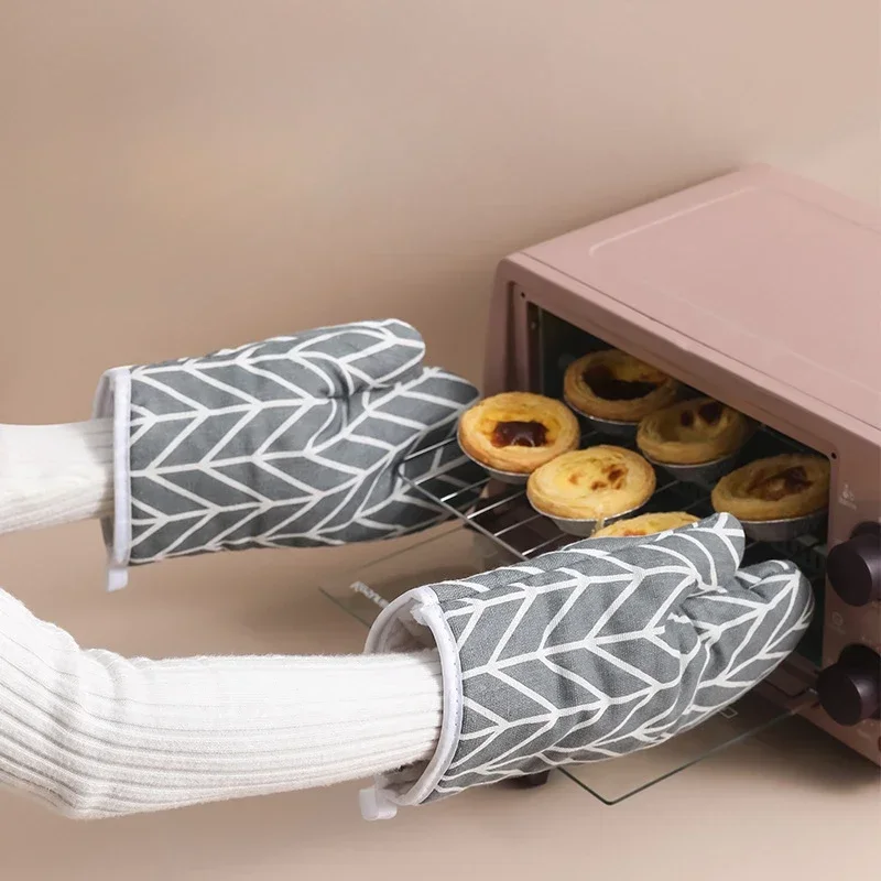 2Pcs Heat-insulating Gloves He - огляд і ціна Kitchen Baking Gloves