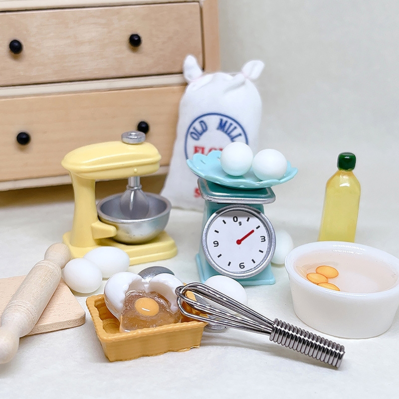 1Set 1:12 Dollhouse Miniature  - огляд і ціна Kitchen And Baking
