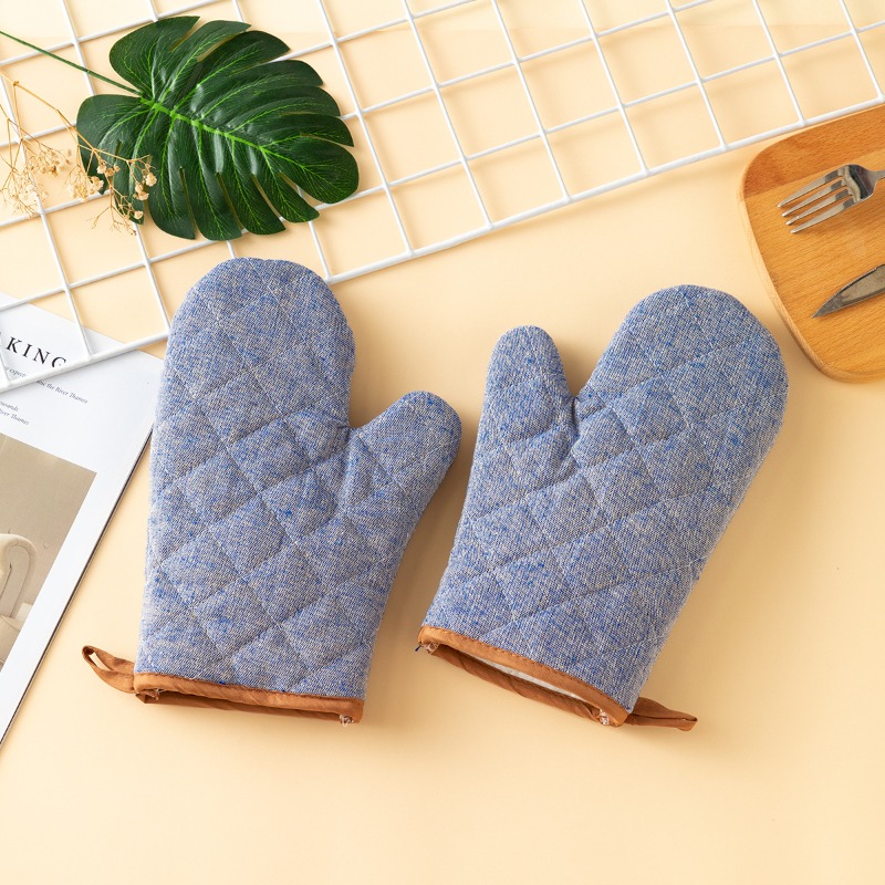 2pcs Thickened Oven Mitts Home - огляд і ціна Kitchen Baking Gloves