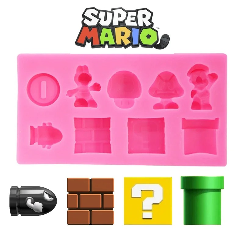 3D Super Mario Bros Cake Mold  - огляд і ціна Kitchen Baking Store