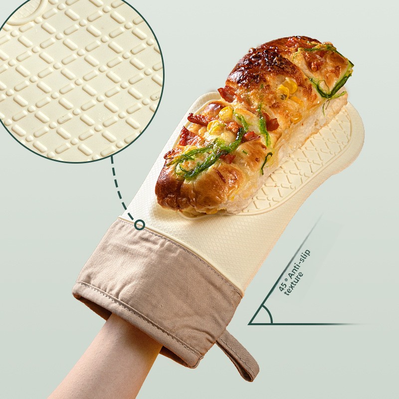 Heavy Duty Silicone Heat Resis - огляд і ціна Kitchen Baking Gloves