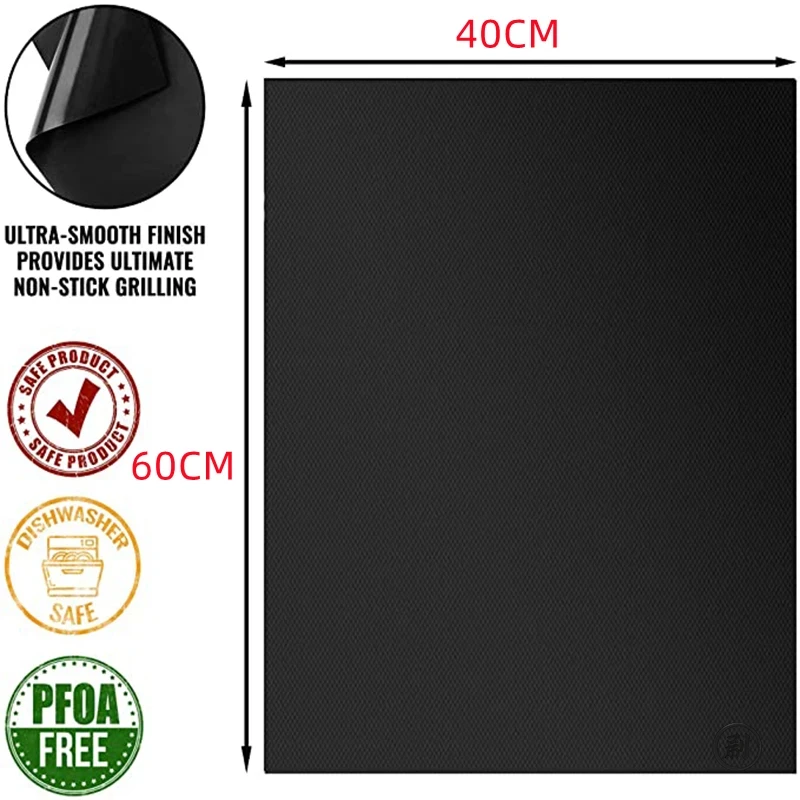 1/5/10pcs 60*40cm Non-stick BB - огляд і ціна Super Kitchen Baking Mat
