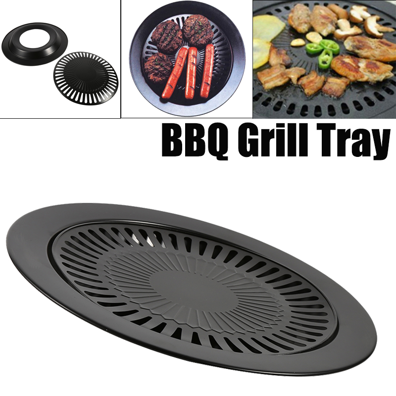 Smokeless Barbecue Grill Pan G - огляд і ціна Kitchen Baking Tray Organiser