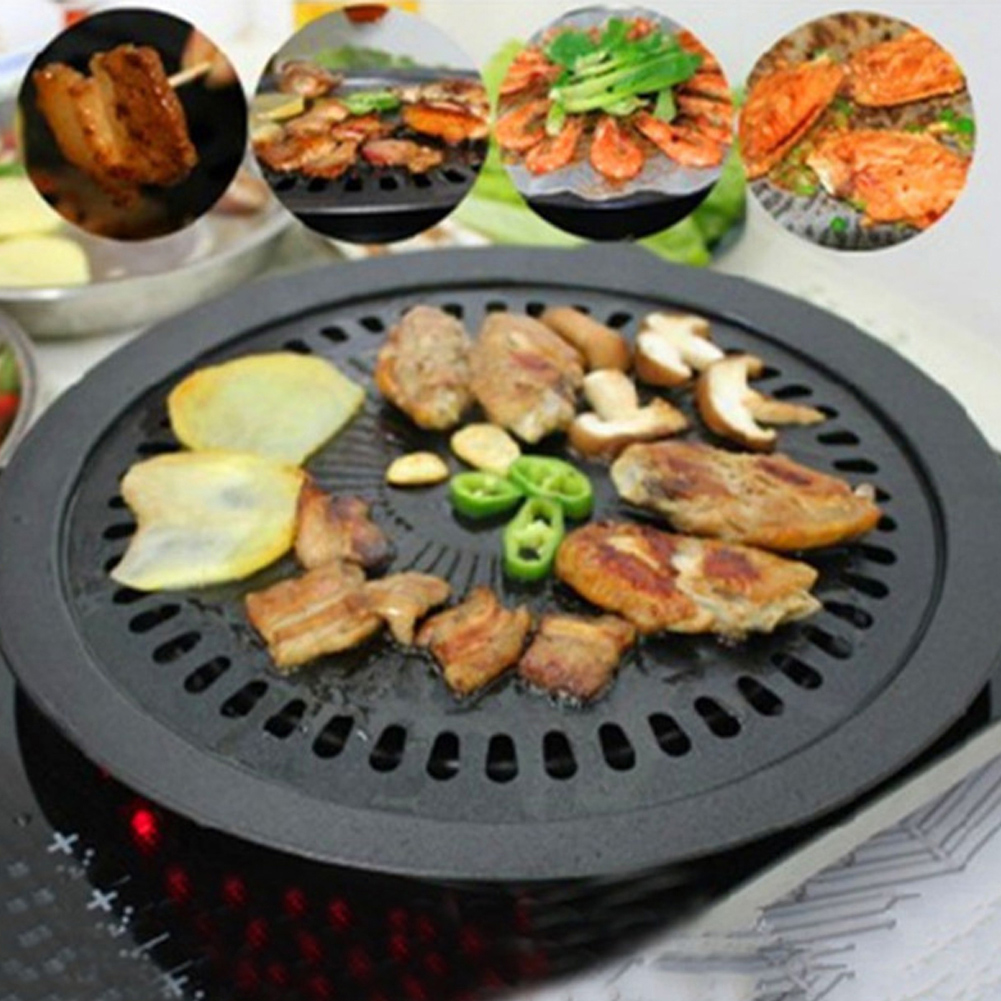 Smokeless Barbecue Grill Pan G - огляд і ціна Kitchen Baking Tray Organiser