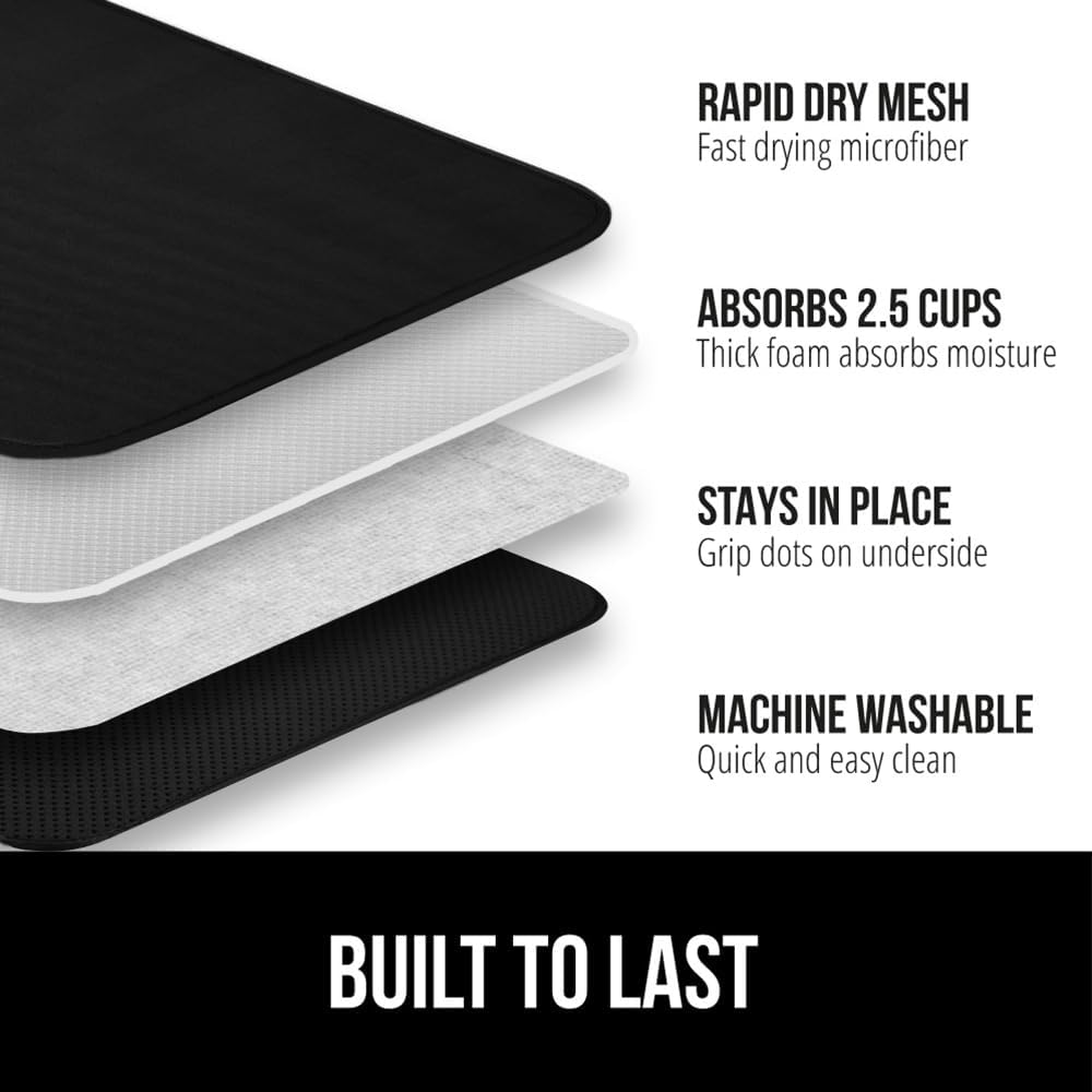 Super Absorbent Microfiber Dry - огляд і ціна Super Kitchen Baking Mat